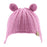 Bedford Knitted Beanie w/ Ear Cover Blush