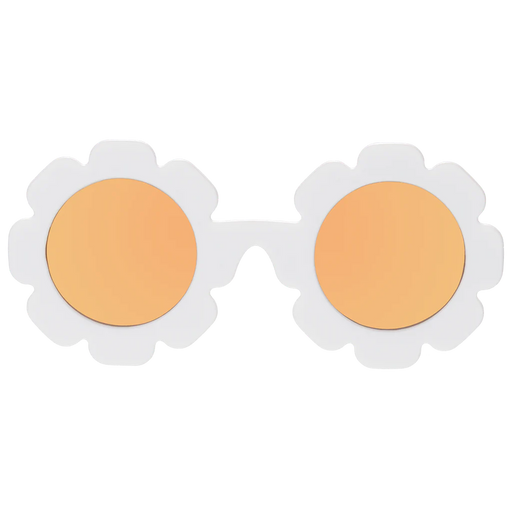 Babiators Polarized The Daisy White Flowers w/Gold Lens - 6y+
