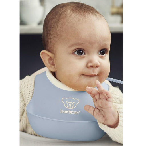 BABYBJÖRN Feeding Bib Set - Powder Blue