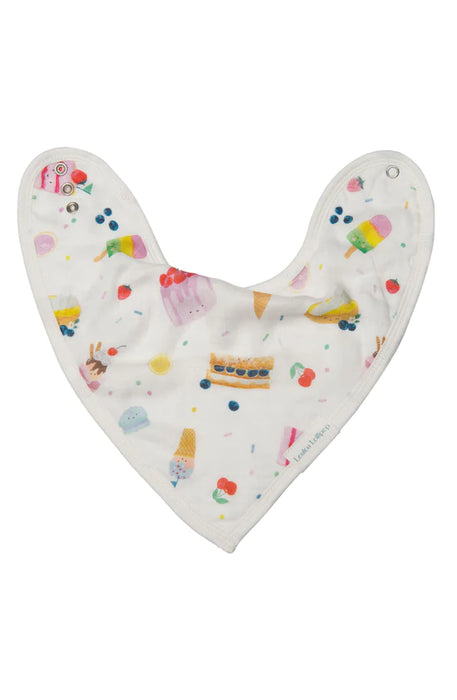 LouLou Lollipop Bandana Bib Set - Sweet Treats