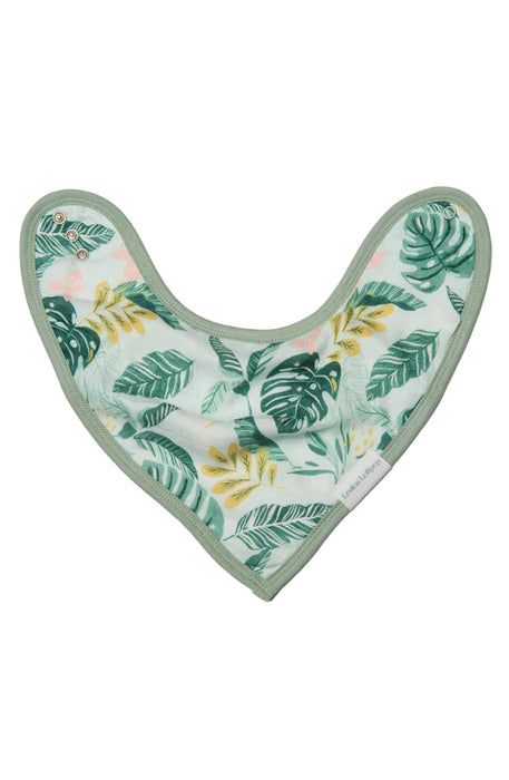 LouLou Lollipop Bandana Bib Set - Tropical Jungle