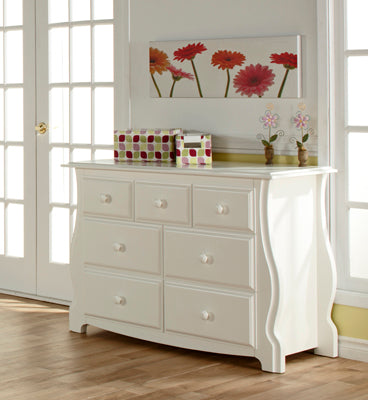 Pali Bergamo Double Dresser (White)
