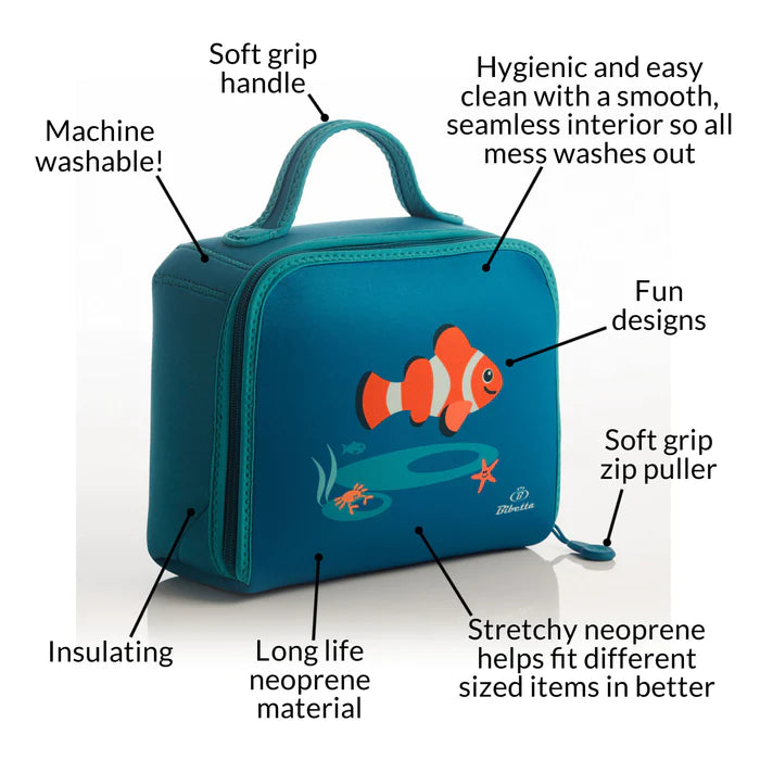 Bibetta Lunch Bag - Tropical Fish