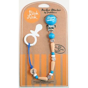 Bink Link Pacifier Holder - Slugger Blue