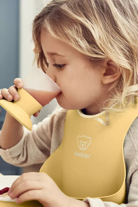 Bjorn Baby Feeding Bib Set Powder - Yellow
