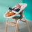 Bugaboo Giraffe High Chair Newborn Set - Tornado Grey