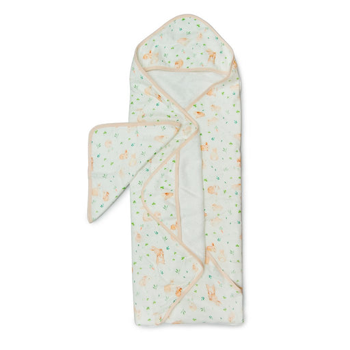 Loulou Lollipop Hooded Towel Set - Bunny Meadow