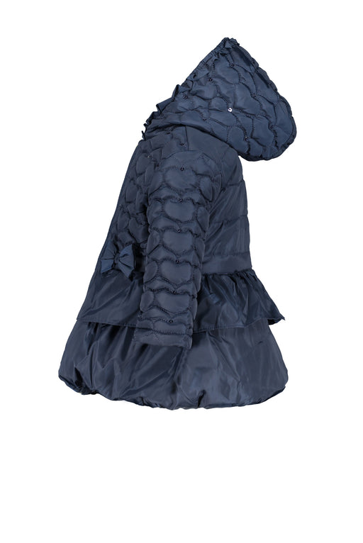 Le Chic Coat Heart Shaped Quilt Navy