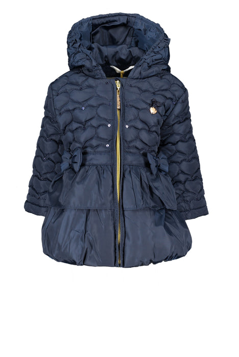 Le Chic Coat Heart Shaped Quilt Navy