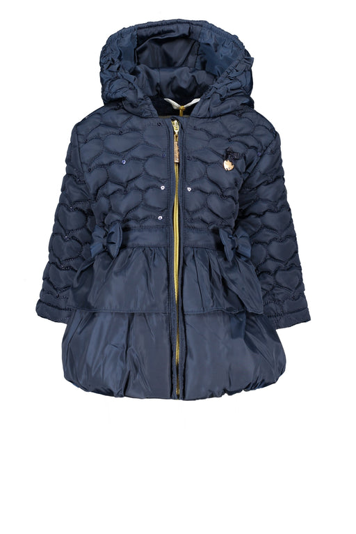 Le Chic Coat Heart Shaped Quilt Navy