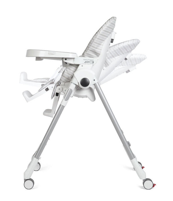 Peg Perego Prima Pappa Zero 3 High Chair - Linear Grey