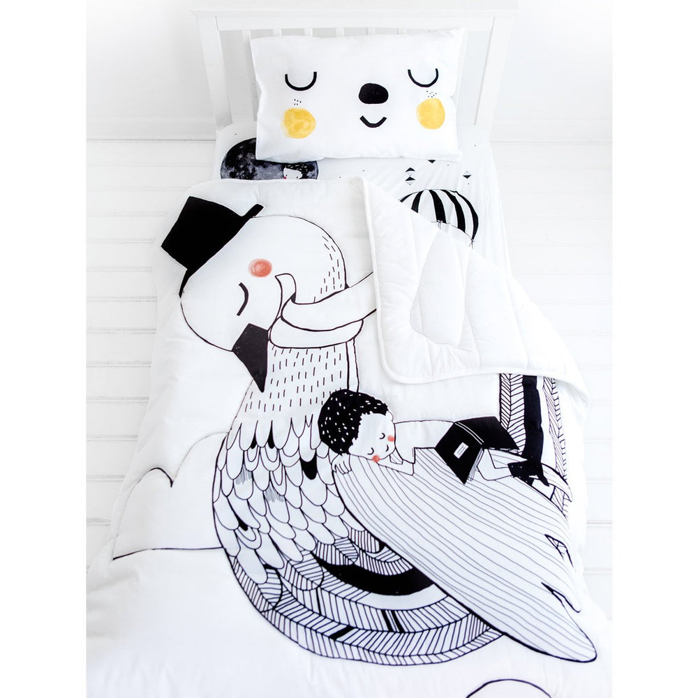 Rookie Humans Toddler Comforter - Swan