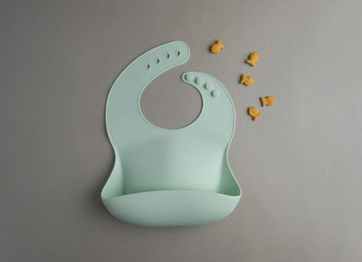 Loulou Lollipop Silicone Bib - Mint