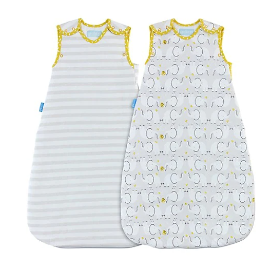 Grobag Elephant Love Twin Pack 1.0t 6-18m (AAC5945)