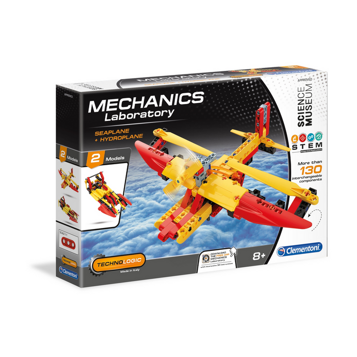 Clementoni Mechanics Laboratory Seaplane & Hydroplane