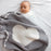 Living Cozy Baby Blanket Grey Cloud 203229