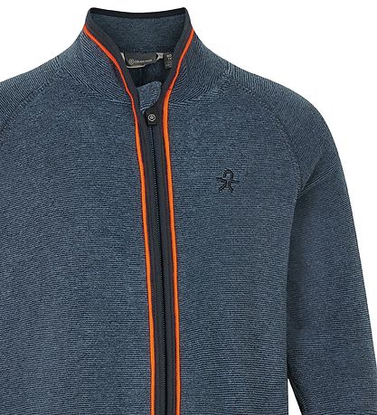 Color Kids Fleece Suit Jacket - Dark Blue (740330-7700)