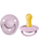 Bibs Pacifier De Lux 2pk - Dusky Lilac 6-18m (CU190267)