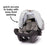 Diono Infant Car Seat Cover - Grey 60520