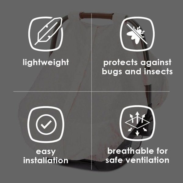 Diono Infant Car Seat Cover - Grey 60520