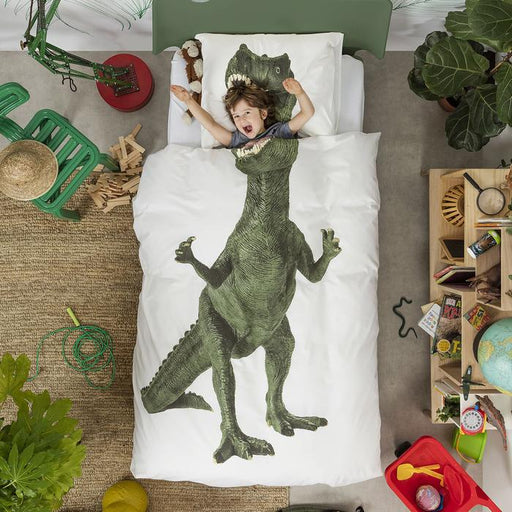 Snurk Dinosaur Duvet Cover Set - Twin