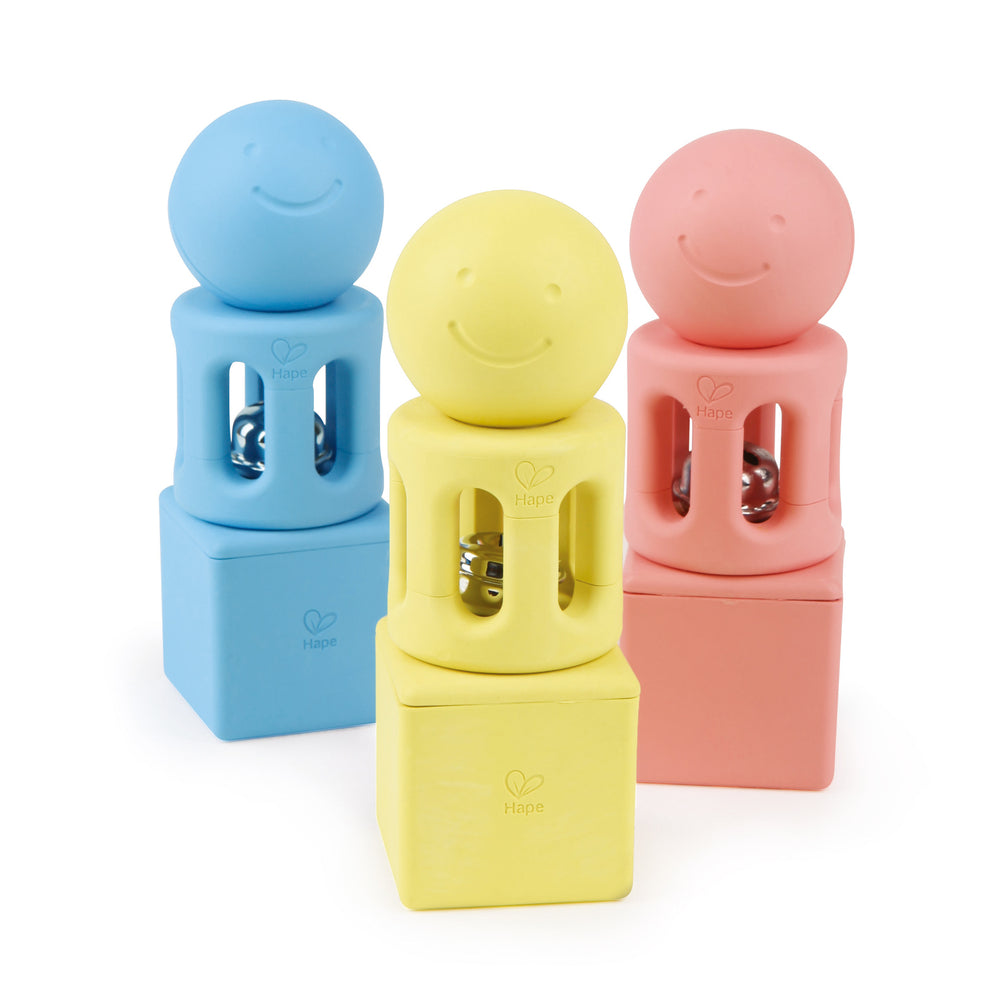 Hape Geometric Rattle Trio E0456
