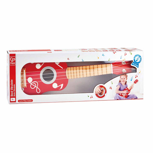Hape Rock Star Ukelele Red E0603