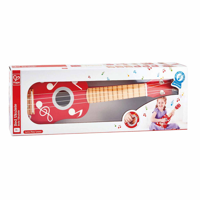 Hape Rock Star Ukelele Red E0603