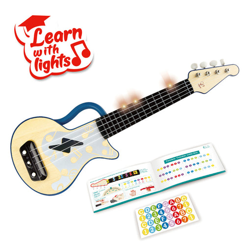 Hape Teach Yourself Electric Ukulele - Blue E0625