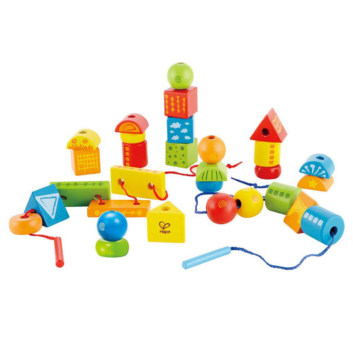 Hape String Along Shapes E1019