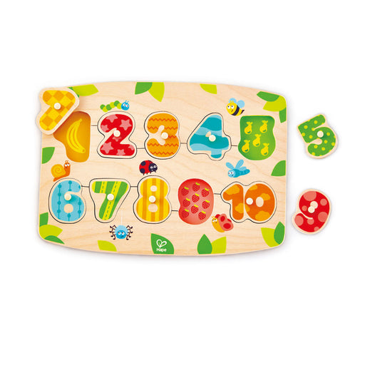 Hape Number Peg Puzzle E1404