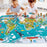 Hape 2in1 World Tour Puzzle&Game E1626
