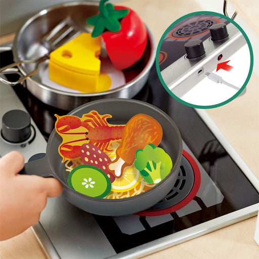 Hape DELUXE Kitchen Playset with Fan Fryer E3177