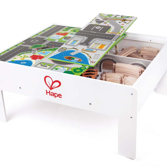 Hape Reversible Train Storage Table E3714B