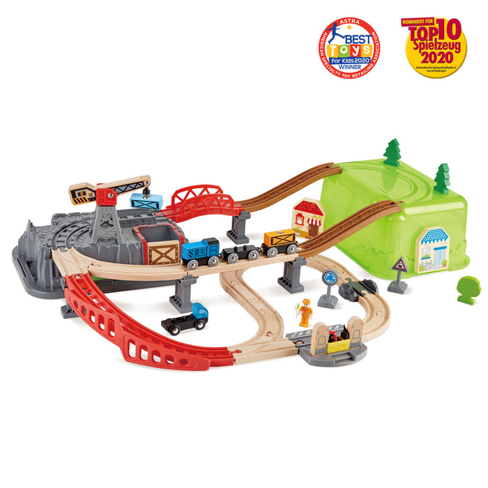 Hape Railway Bucket Builder Set E3764