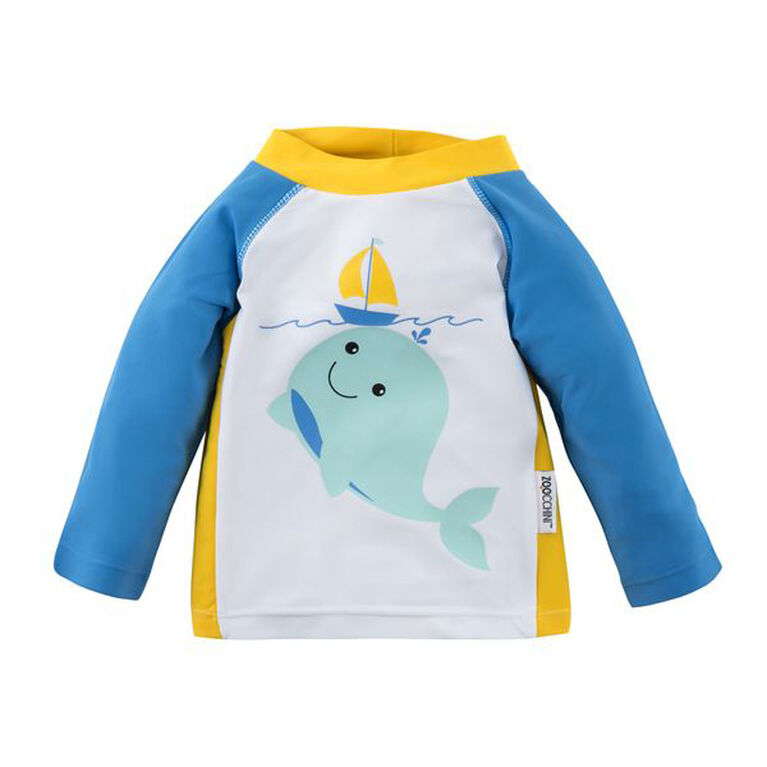 Zoocchini Rash Guard - Whale