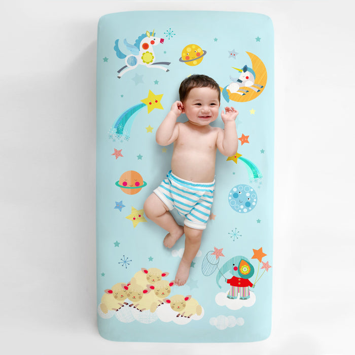 Rookie Humans Crib Sheet Lil' Lamb's Dream
