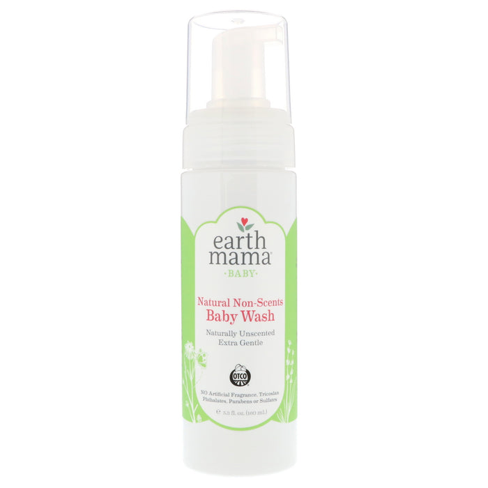 Earth Mama Natural Non-Scents Baby Wash 160ml