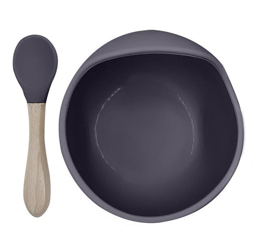 Kushies Siliscoop Bowl & Spoon Set - Sparrow (F119-SPAR)