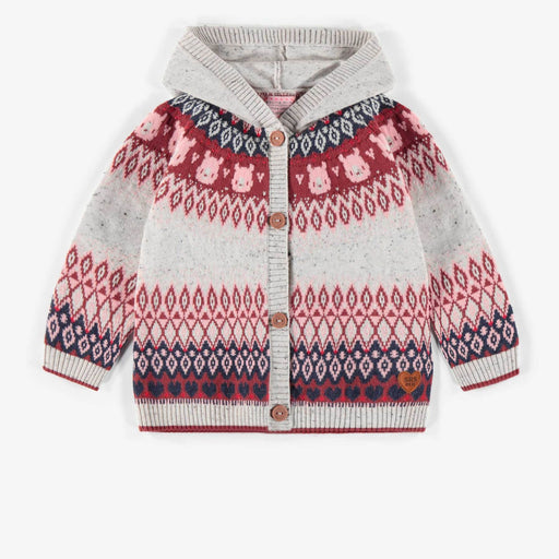 Souris Mini Hooded Knit Vest (F21B3601B-79)