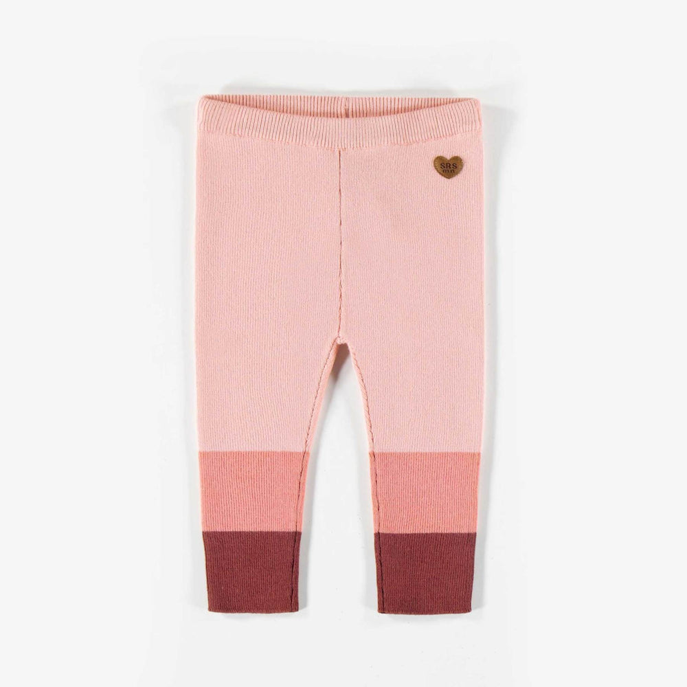 Souris Mini Knit Leggings - Rose (F21B3605B-79)