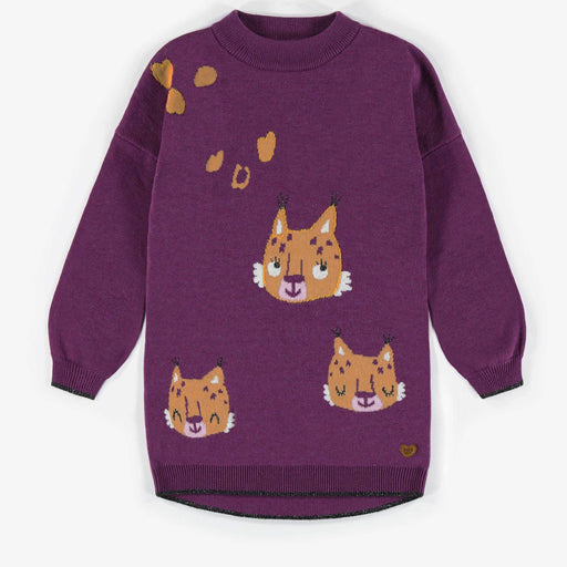 Souris Mini Patterned Knit Dress (F21C3408C-52)