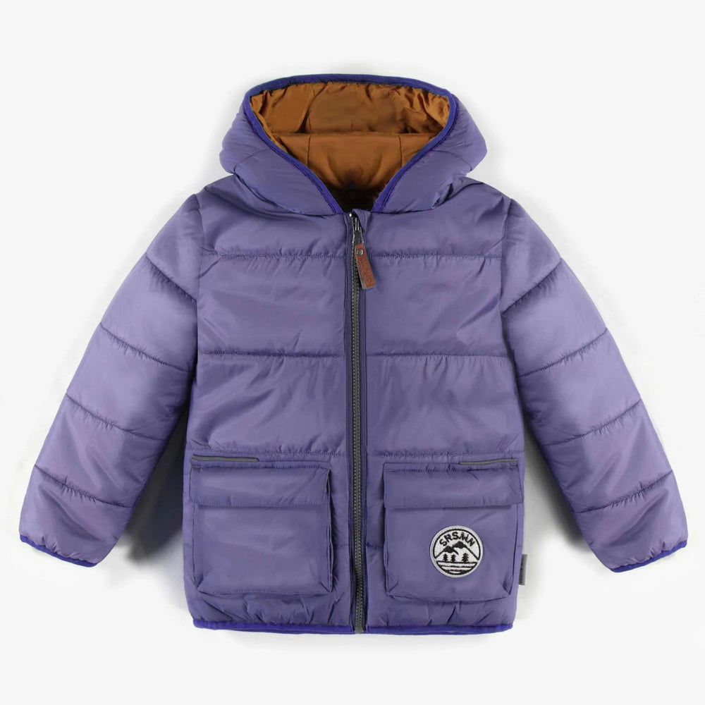 Souris Mini Puffer Coat - Purple
