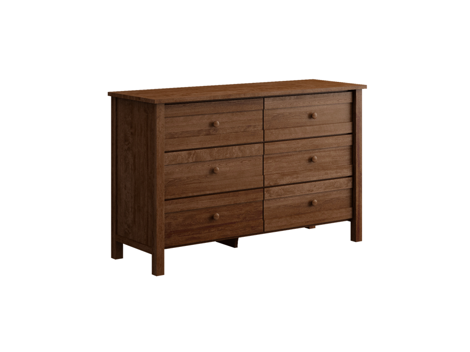 College Woodwork Terrace Bundles Crib&Dresser in Java