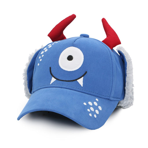 Flapjack Kids 3D Caps with Earflaps - Monster FJKWC731L