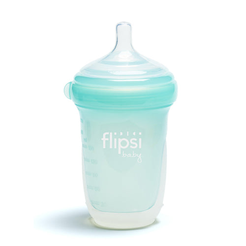 Flipsi Baby Bottle 8oz Grey