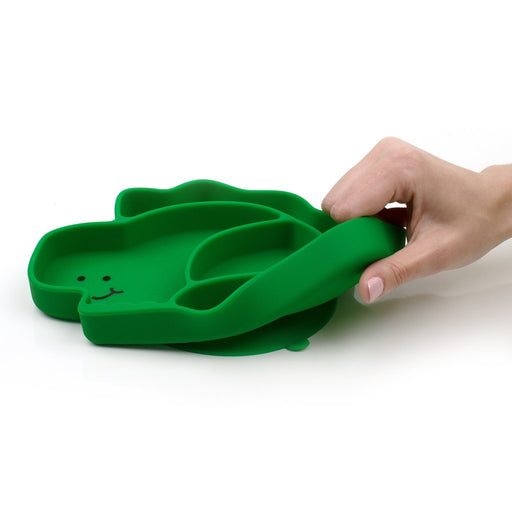 Bumkins Silicone Grip Dish Dino