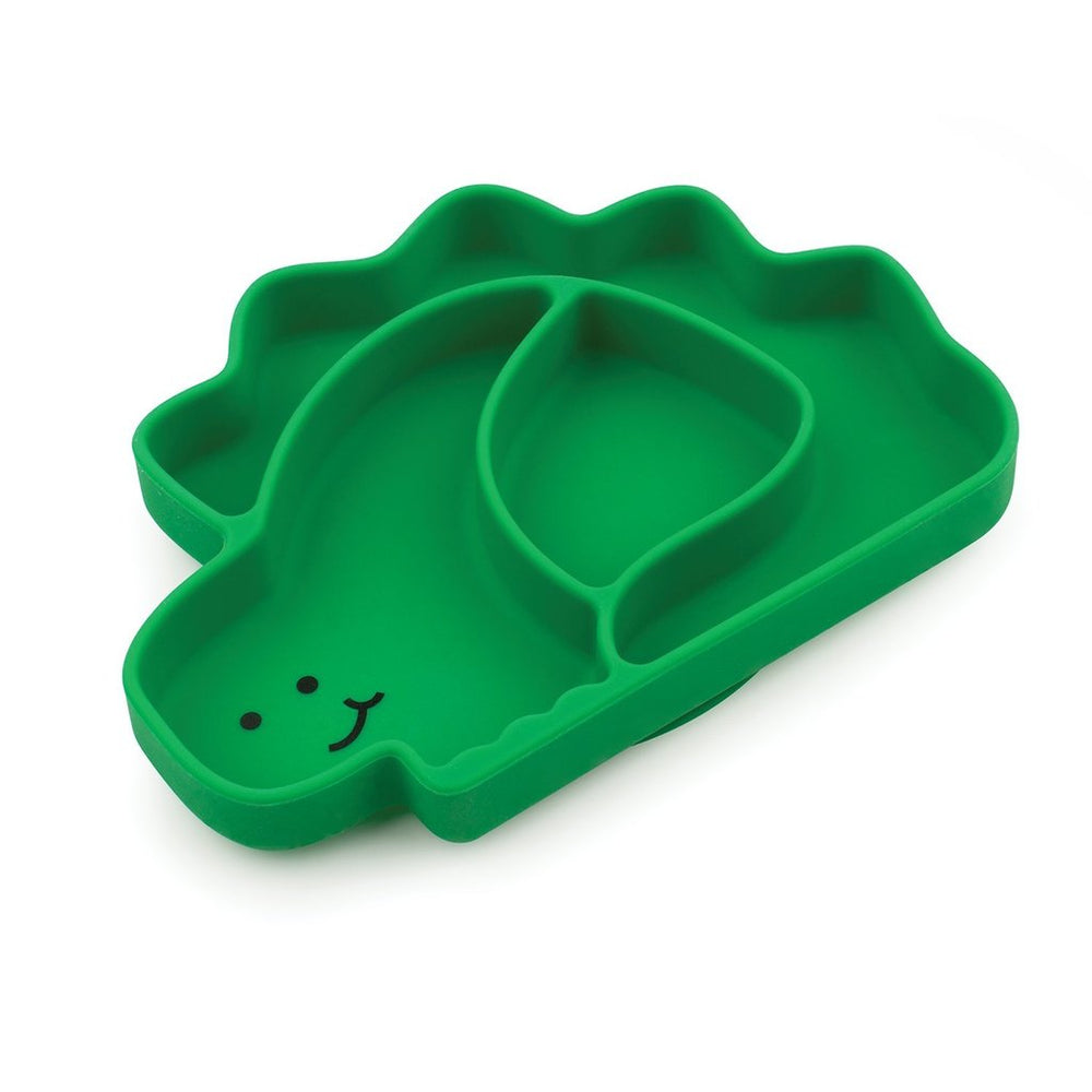 Bumkins Silicone Grip Dish Dino
