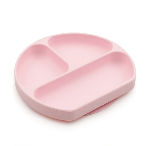 Bumkins Silicone Grip Dish Pink BK494