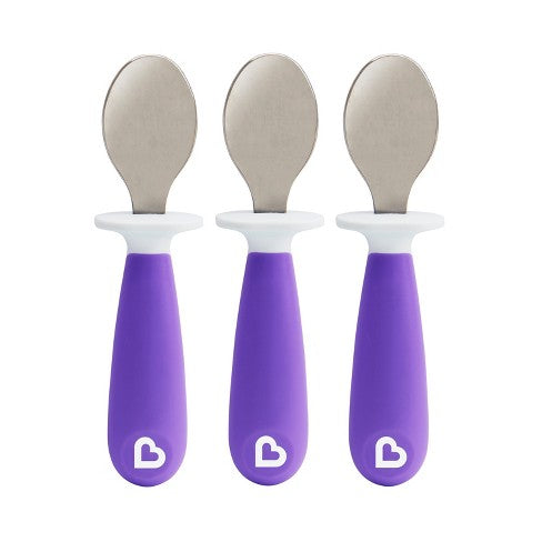 Munchkin Raise Toddler Spoons Purple 21149